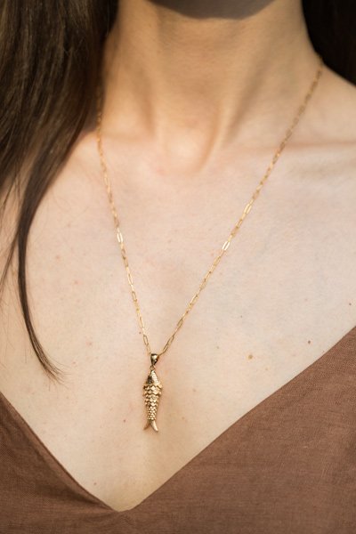 Fish Necklace Oana Savu Fish Necklace - Image 4