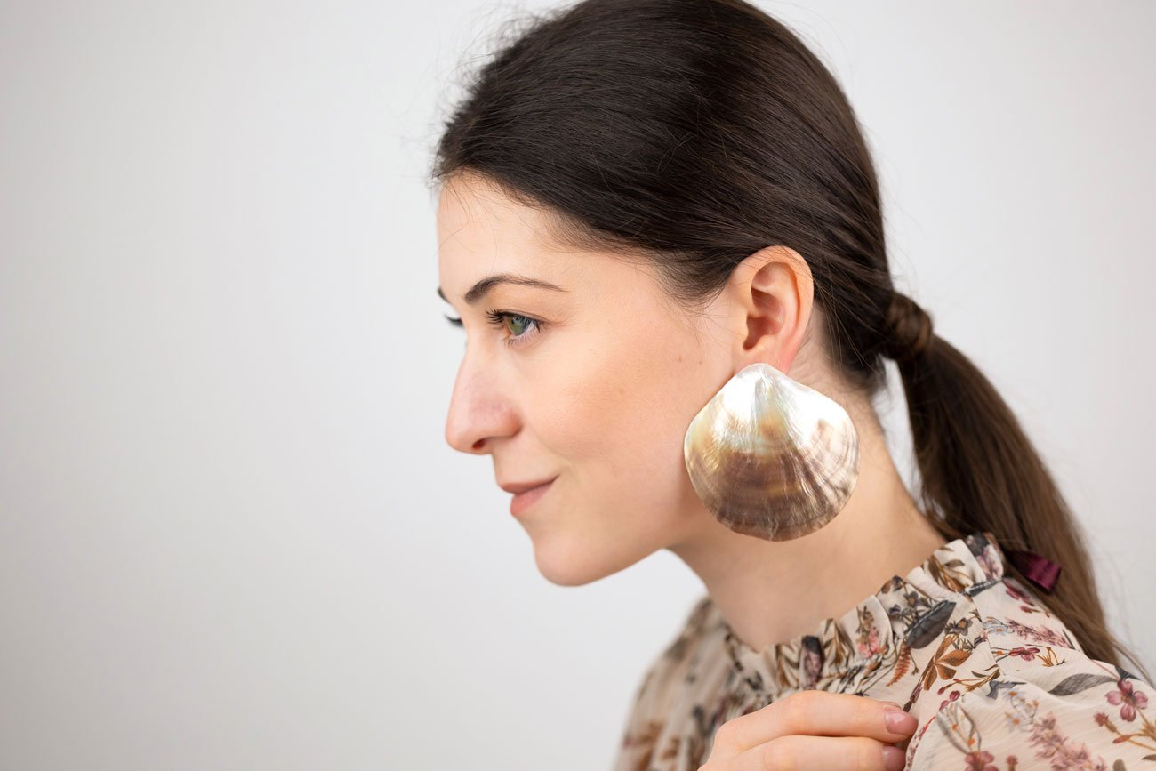 Shimmering Shells Earrings Oana Savu Shimmering Shells Earrings - Image 3