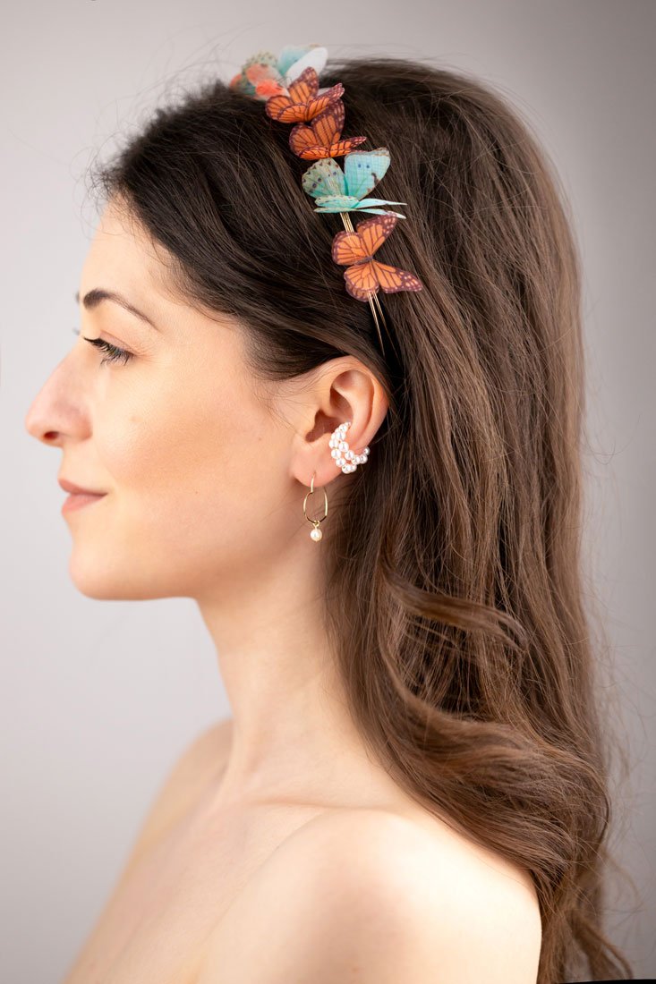 Butterfly Hair Crown Oana Savu Butterfly Hair Crown - Image 2