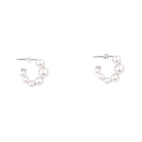 Little Pearls Hoops