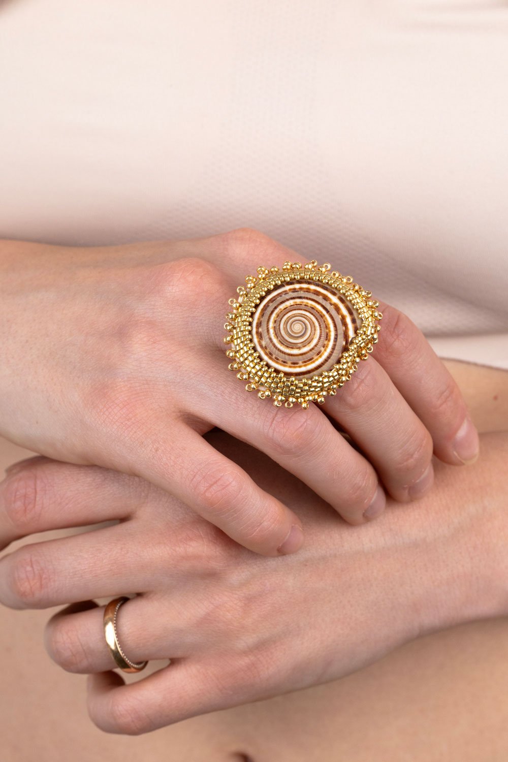 La Mer Ring - Gold Oana Savu La Mer Ring - Gold - Image 4