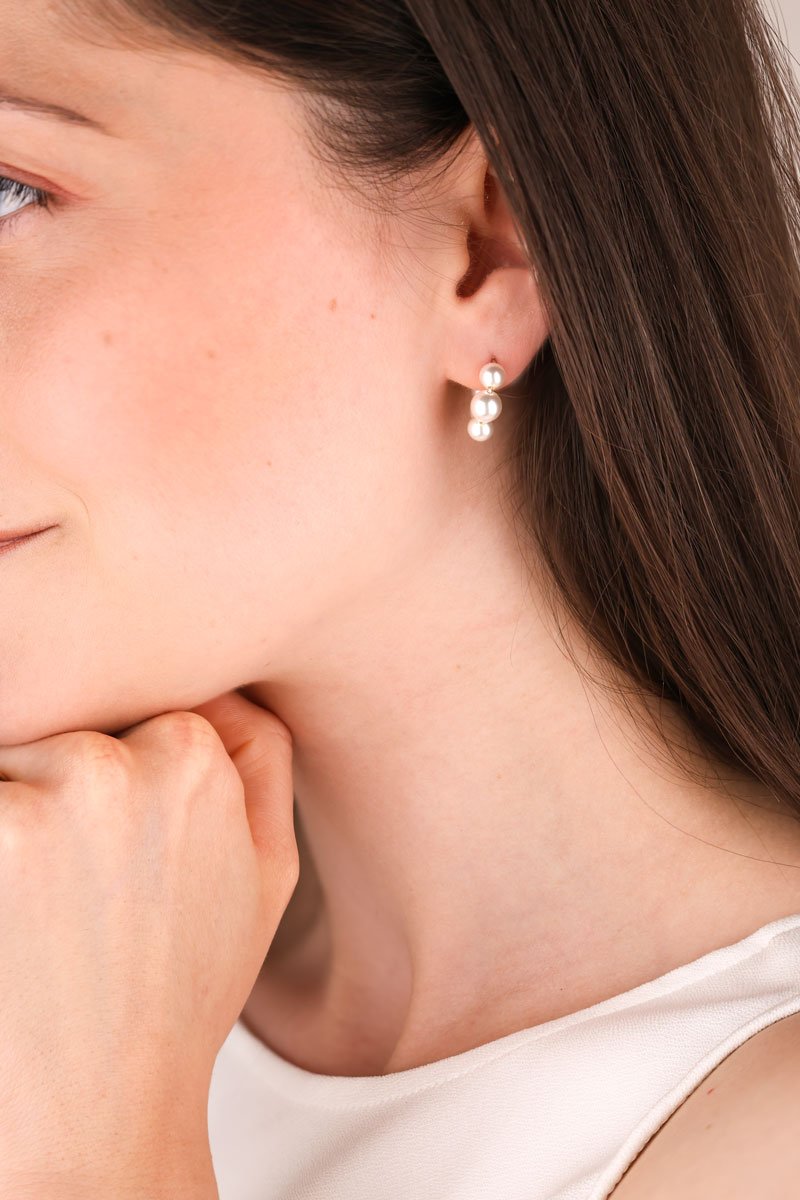 Little Pearls Hoops Oana Savu Little Pearls Hoops - Image 2