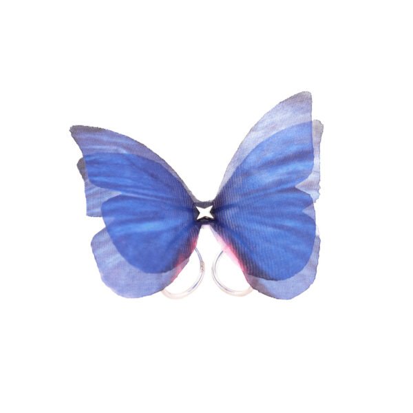 Butterfly Ring - Dark Blue