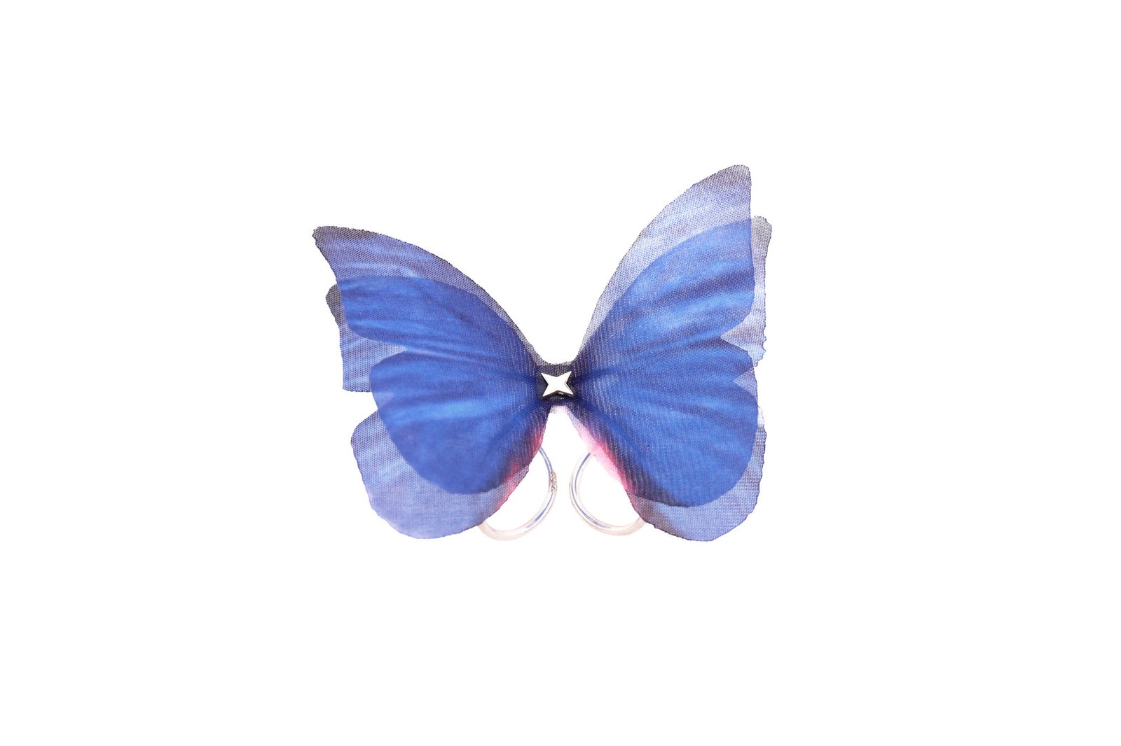 Butterfly Ring - Dark Blue Oana Savu Butterfly Ring - Dark Blue