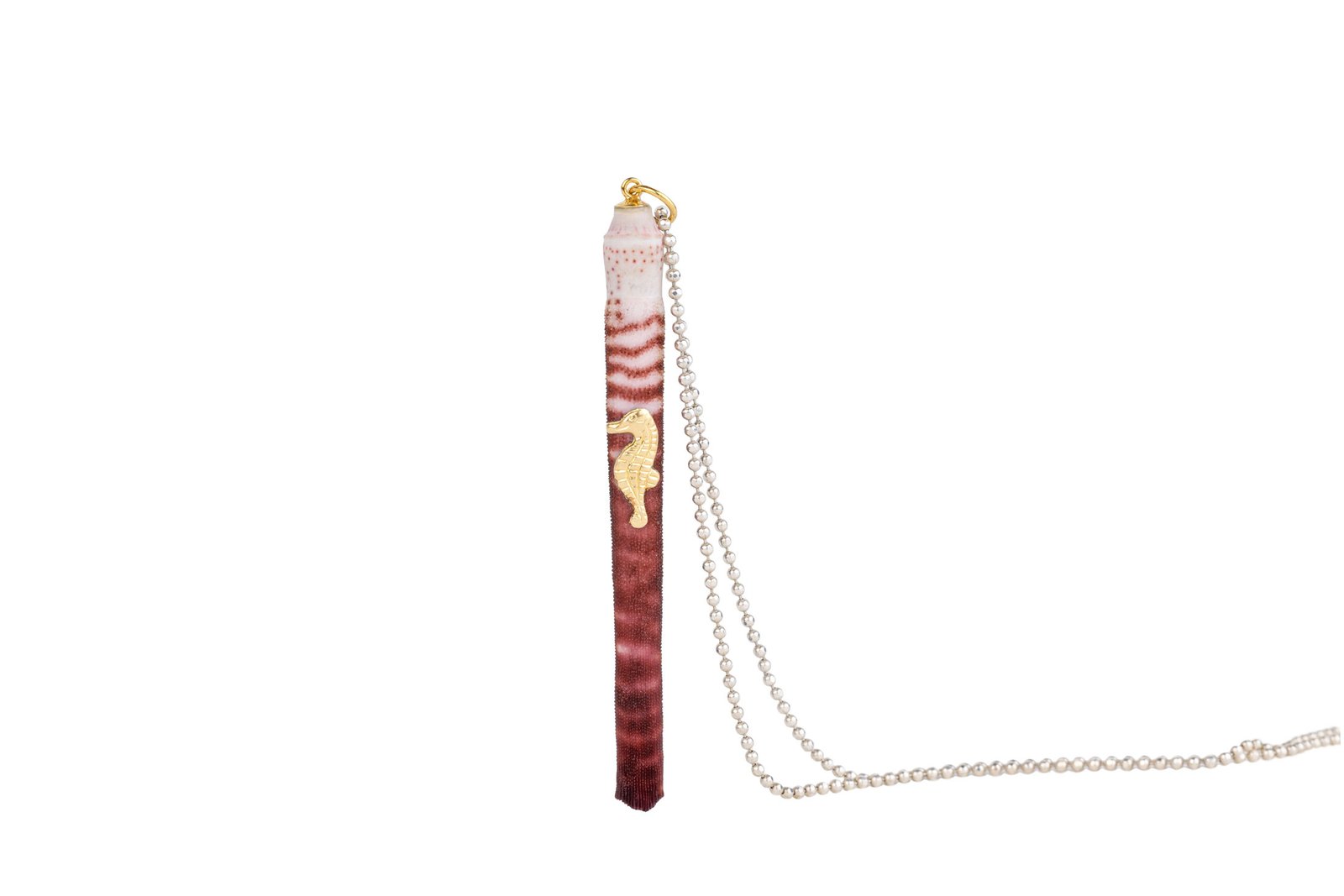 Sea Urchin Spine Necklace with Charm Oana Savu sea urchin necklace oana savu silver and 14k goldfilled charm