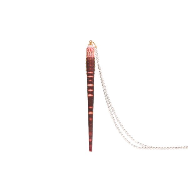 sea urchin spine necklace unique jewelry design idea for beloved person