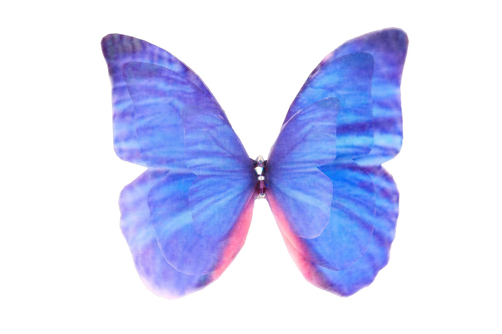 Butterfly Hair Clip - Dark Blue Oana Savu blue hairclip with crystals an amazing jewelry to wear with any outfit