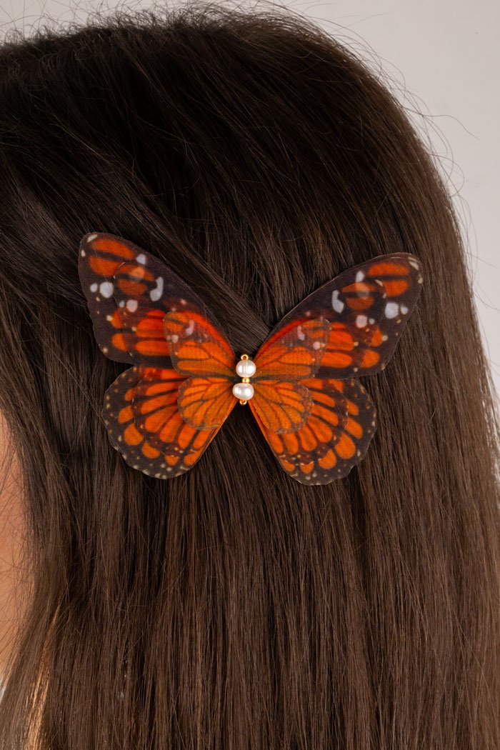 Butterfly Hair Clip - Monarch Oana Savu Butterfly Hair Clip - Monarch - Image 5