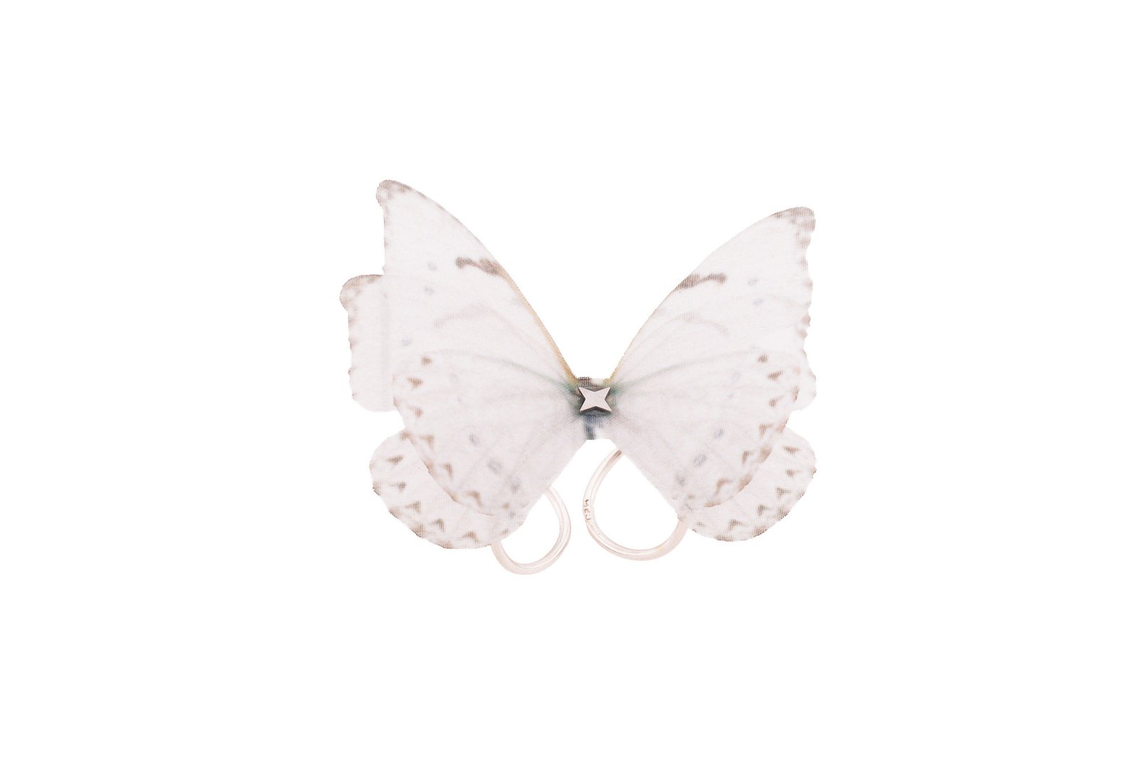 Butterfly Ring - White Oana Savu Butterfly Ring - White
