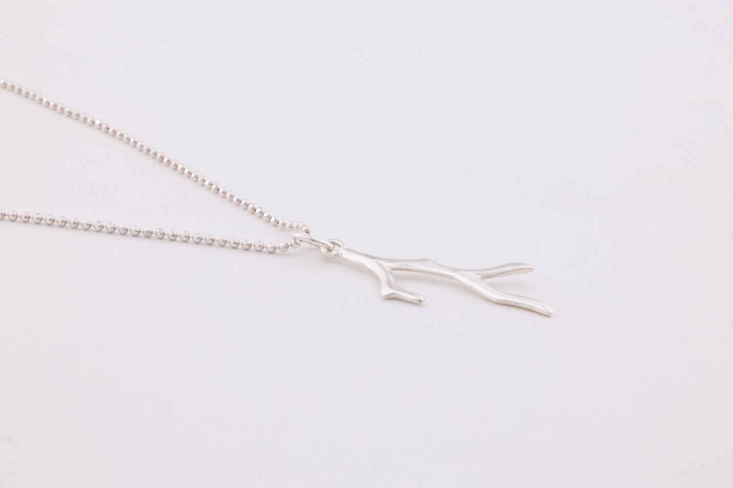 Sea Treasures Necklace - Coral Oana Savu Handmade gold filled necklace with coral pendant. Yellow Gold chain necklace with a tiny elegant coral pendant. Summer holiday necklace, neck-wear.