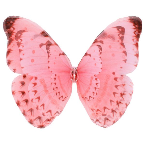 Shop Oana Savu Handcrafted blue silk butterfly hair clip with lifelike wing details, perfect for elegant occasions handcrafted by oana savu