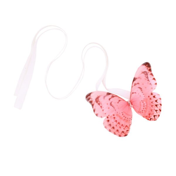 Shop Oana Savu Exquisite handcrafted silk butterfly ribbon tie, a premium hair accessory with delicate wing details and lustrous finish pana savu design