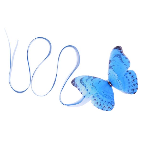 Shop Oana Savu Exquisite handmade silk butterfly ribbon tie, a luxurious hair accessory crafted with premium materials by oana savu