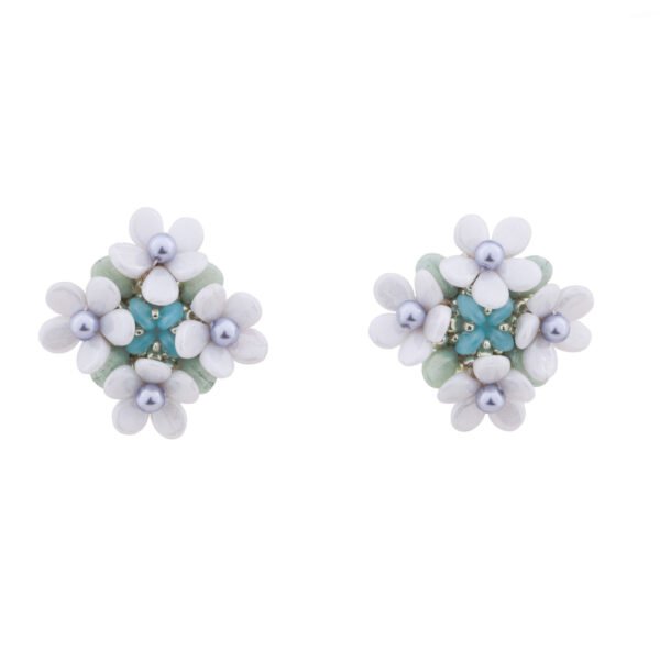 Forever Bloom - White & Blue