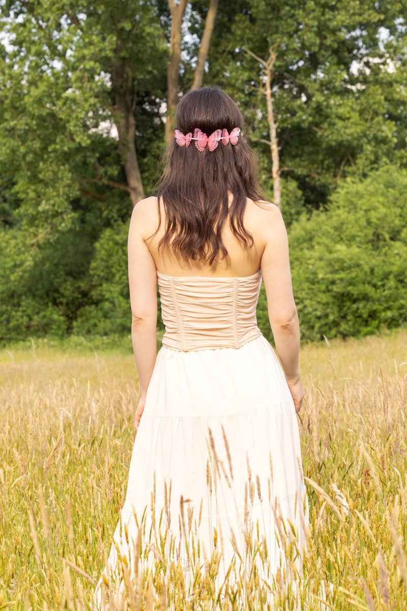 butterfly headband hairwear haircrown Oana Savu