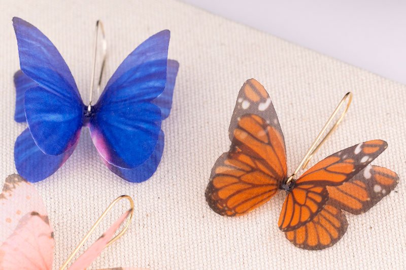Butterfly Earrings - Monarch Oana Savu Butterfly Earrings - Monarch - Image 2