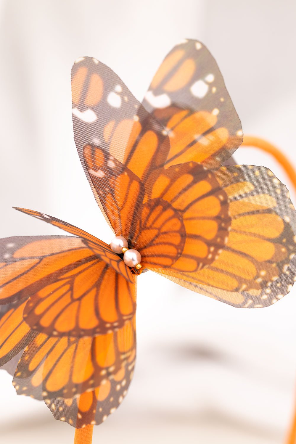 Butterfly Fascinator - Monarch Oana Savu Butterfly Fascinator - Monarch - Image 4