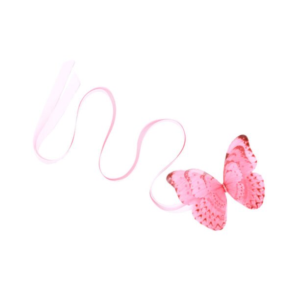 Shop Oana Savu Handmade pink ribbon tie crafted from pure silk. This luxury accessory brings a soft touch of color and elegance to your hairstyle. Designed for those who want a premium, standout piece for every occasion, perfect for wedding day, summer outfit or party hair accessory