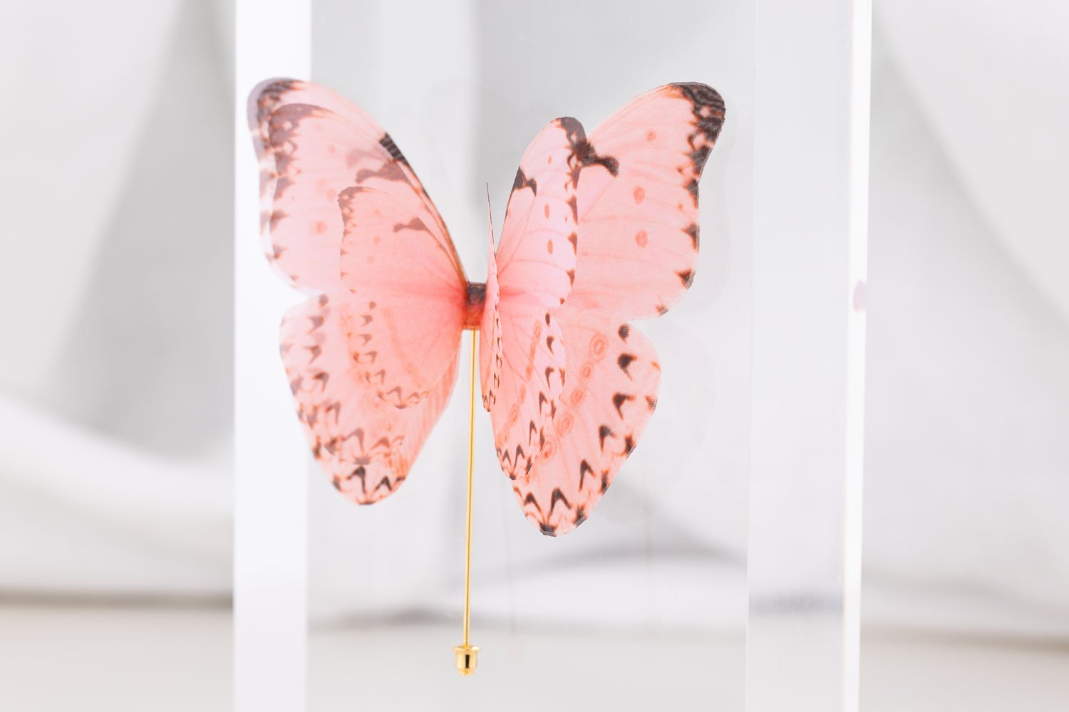Butterfly Brooch - Dusty Pink Oana Savu Butterfly Brooch - Dusty Pink - Image 5