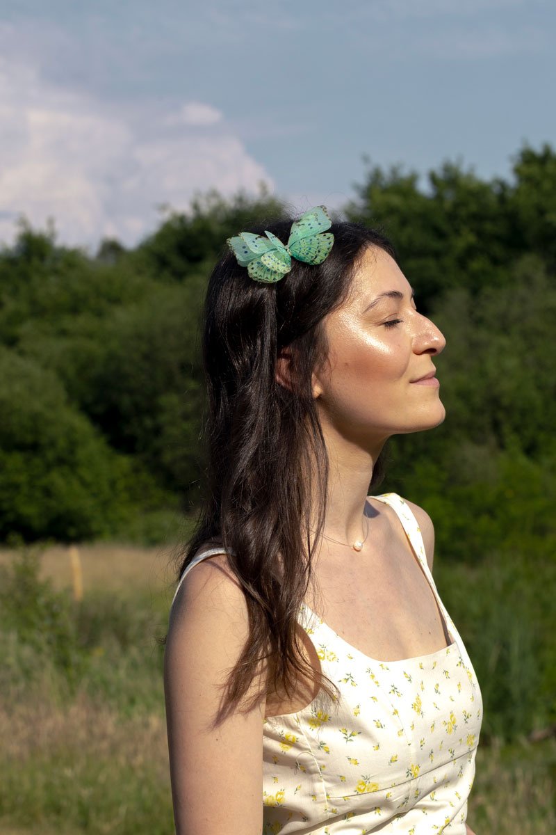 Butterfly Fascinator - Monarch Oana Savu Butterfly Fascinator - Monarch - Image 5
