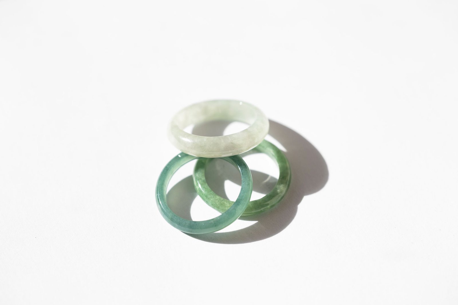Jadeite Jade Ring Set Oana Savu Jadeite Jade Ring Set - Image 3