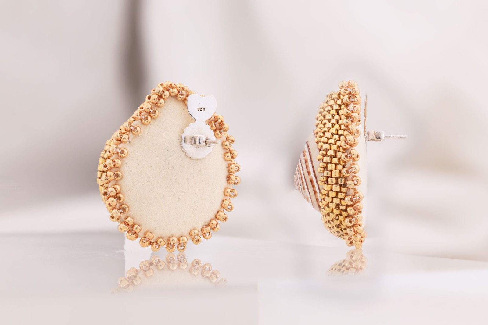 La Mer Earrings - Gold Oana Savu La Mer Earrings - Gold - Image 5