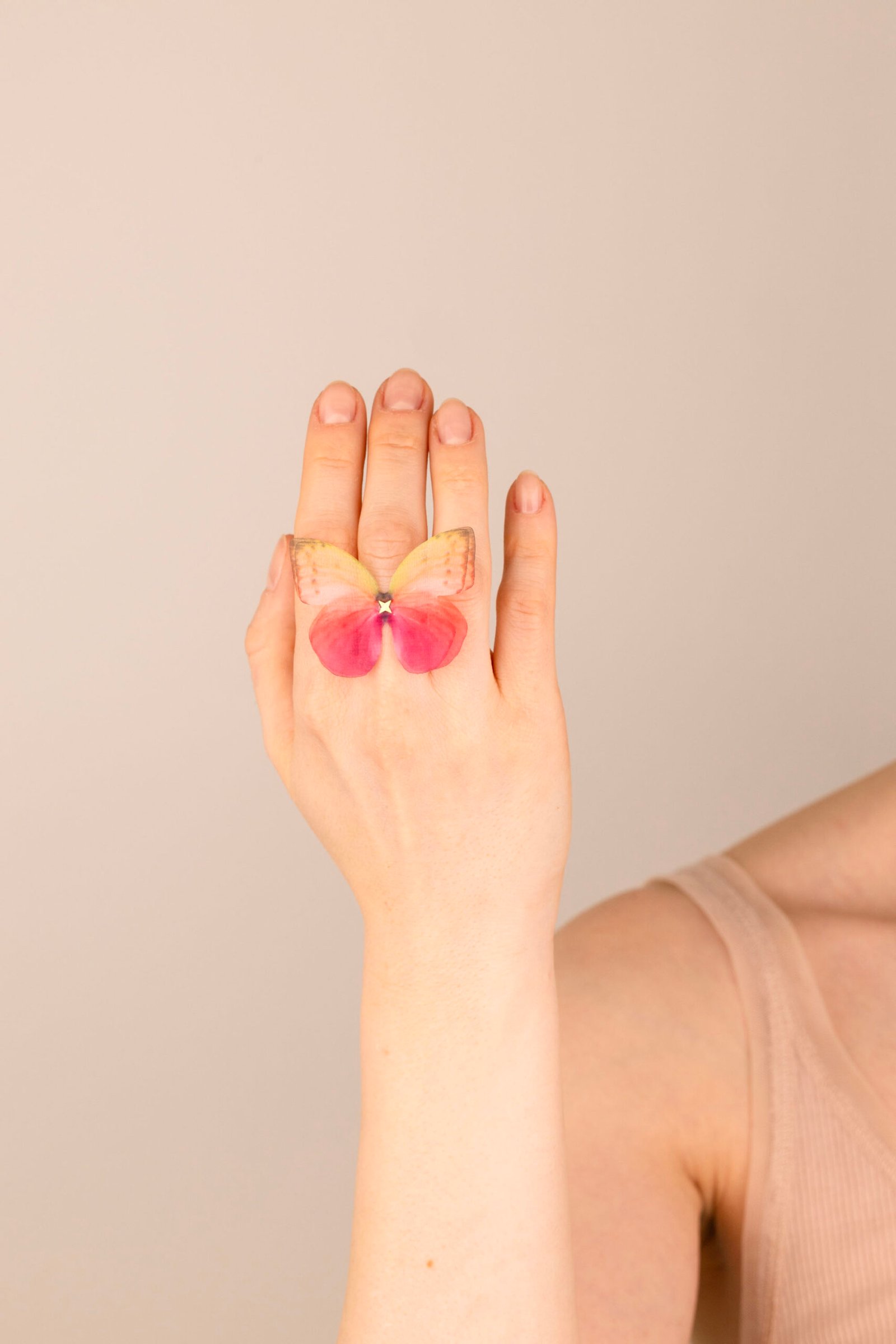 Butterfly Ring - Rainbow Oana Savu Butterfly Ring - Rainbow - Image 2