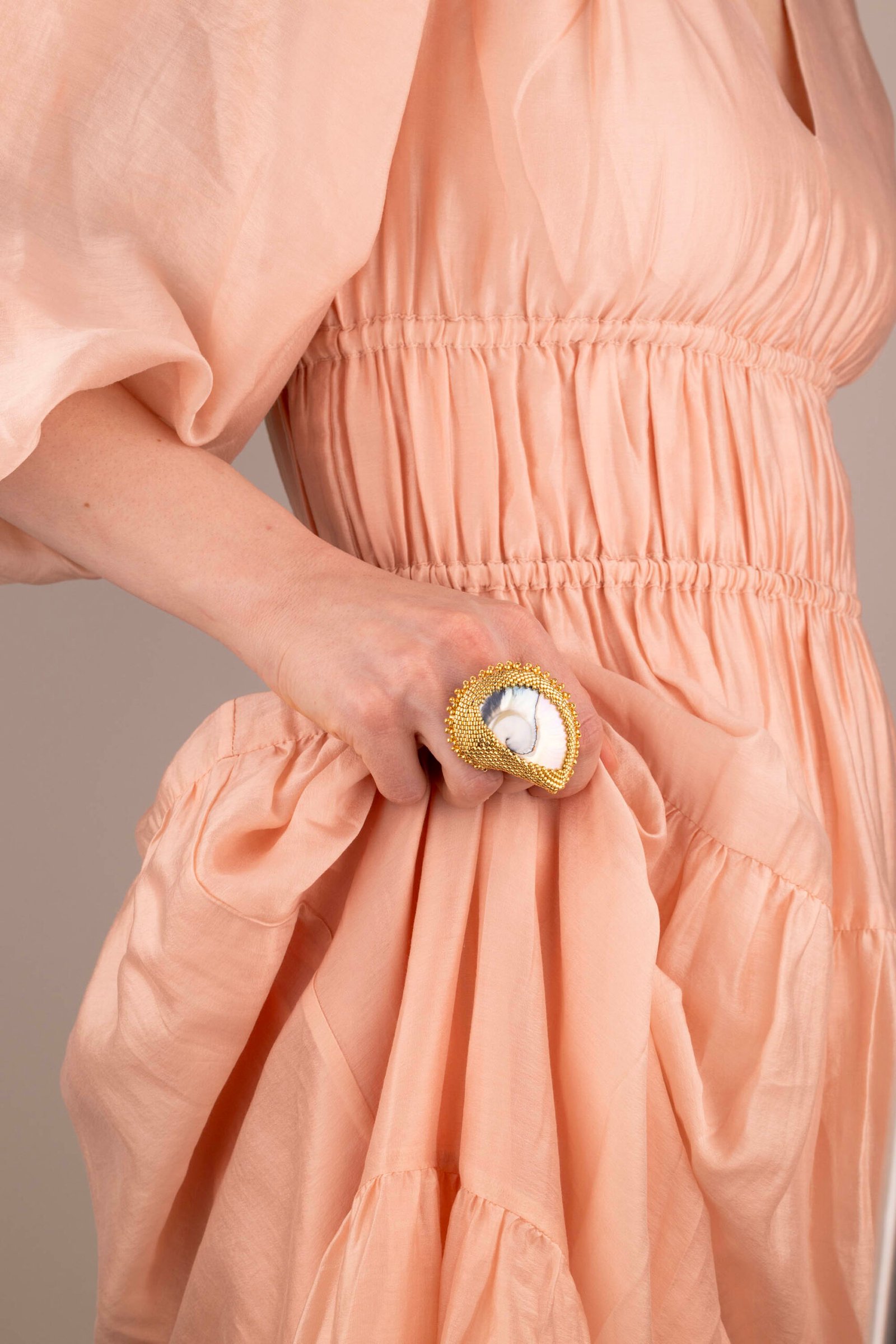 Nautilus Ring - Gold Oana Savu Nautilus Ring - Gold - Image 2