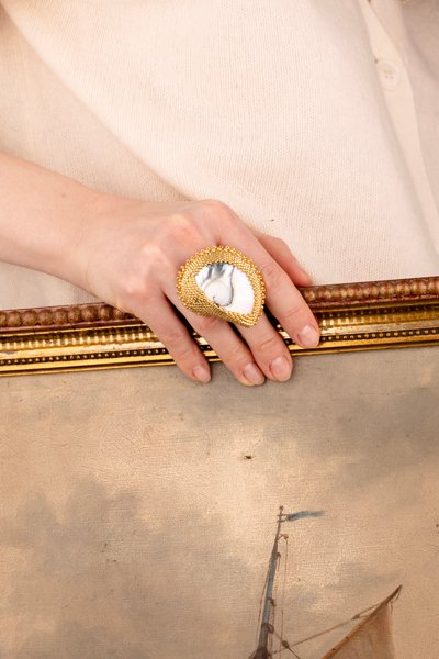 Nautilus Ring - Gold Oana Savu Nautilus Ring - Gold - Image 11