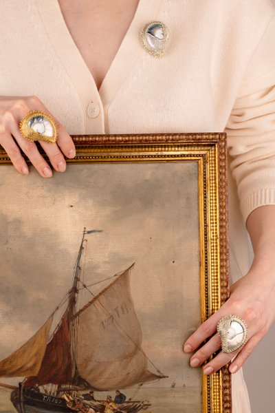 Nautilus Ring - Gold Oana Savu Nautilus Ring - Gold - Image 9