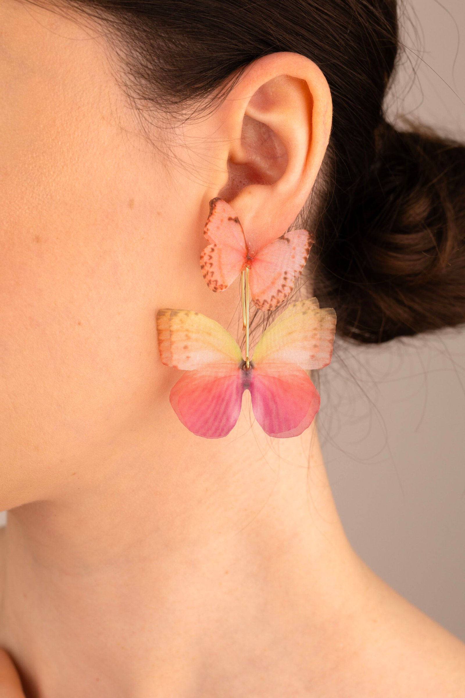 Butterfly Earrings - Rainbow Oana Savu Butterfly Earrings - Rainbow - Image 2