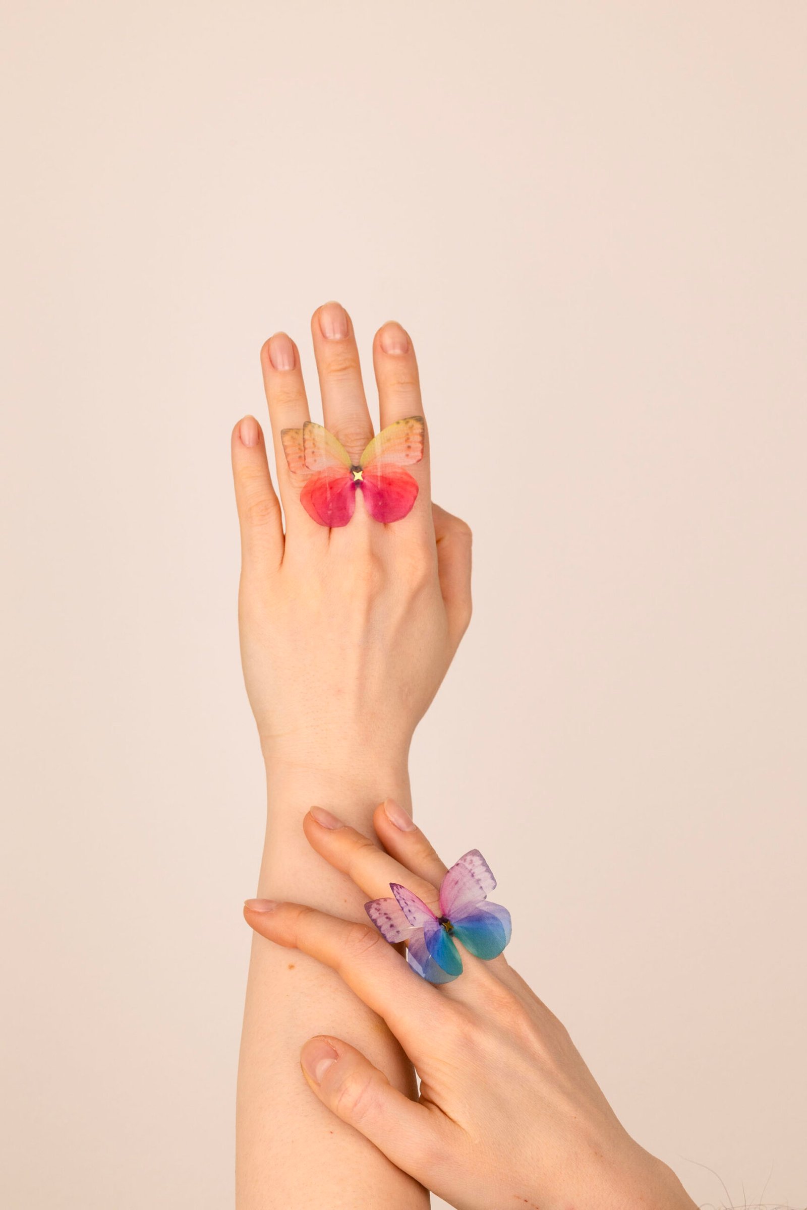 Butterfly Ring - Purple Oana Savu Butterfly Ring - Purple - Image 5